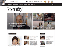 Tablet Screenshot of identity-mag.com